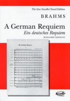 Brahms - Requiem alemão Op. 45 canto, coro e piano - A German Requiem Op.45  - piano vocal score - Breitkopf